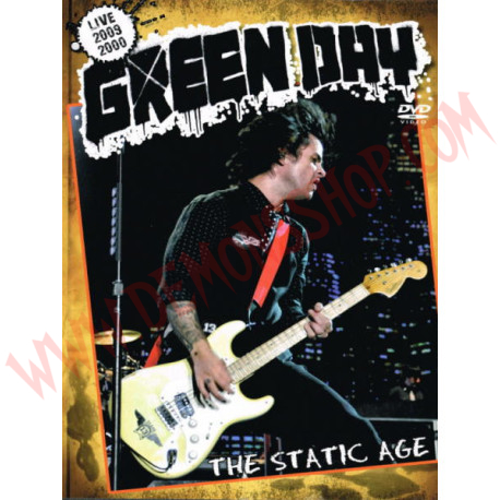 DVD Green Day ‎– The Static Age