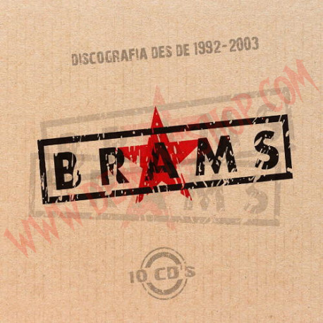 CD Brams - Discografía Des De 1992-2003