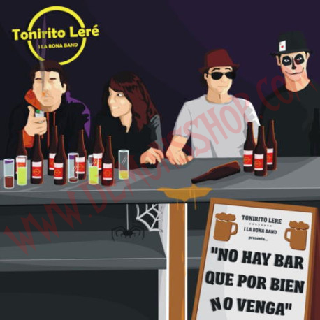 CD Tonirito Leré I La Bona Band ‎– No Hay Bar Que Por Bien No Venga