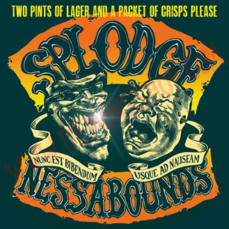 CD Splodgenessabounds ‎– Two Pints Of Lager And A Packet Of Crisps Please