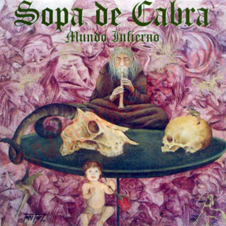 Vinilo LP Sopa De Cabra ‎– Mundo Infierno