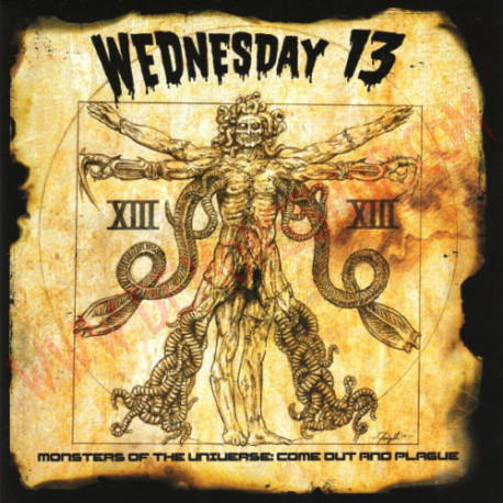 CD Wednesday 13 - Monsters Of The Universe: Come Out And Plague