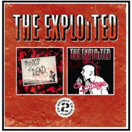 CD The Exploited ‎– Punks Not Dead & On Stage