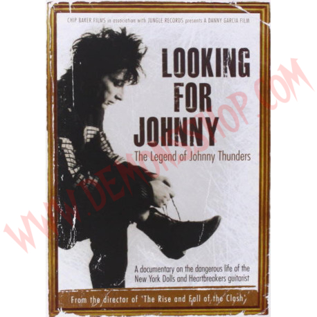 DVD Johnny Thunders ‎– Looking For Johnny