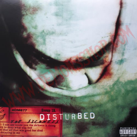 Vinilo LP Disturbed - The Sickness