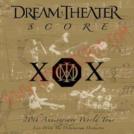 CD Dream Theater - Score (20th Anniversary World Tour)