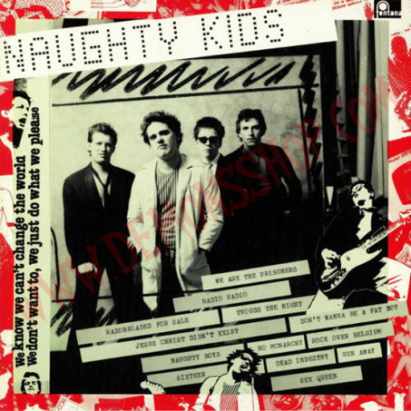 Vinilo LP The Kids ‎– Naughty Kids