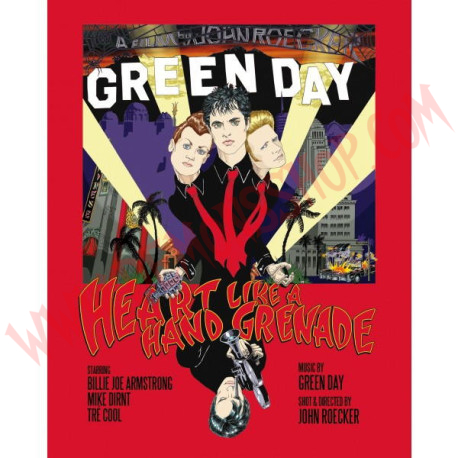 DVD Green Day ‎– Heart Like A Hand Grenade