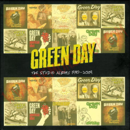 CD Green Day - The Studio Albums 1990 - 2009