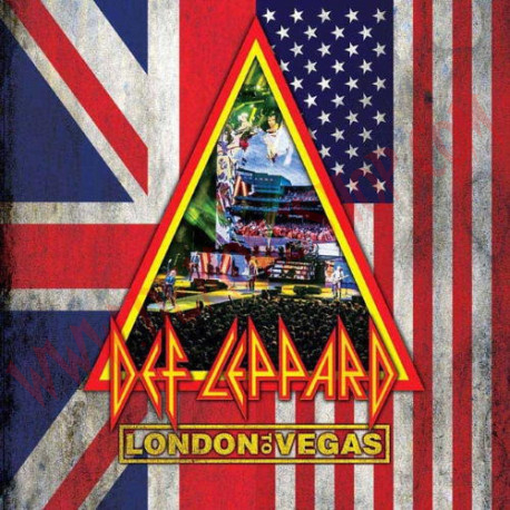 DVD Def Leppard - London to Vegas