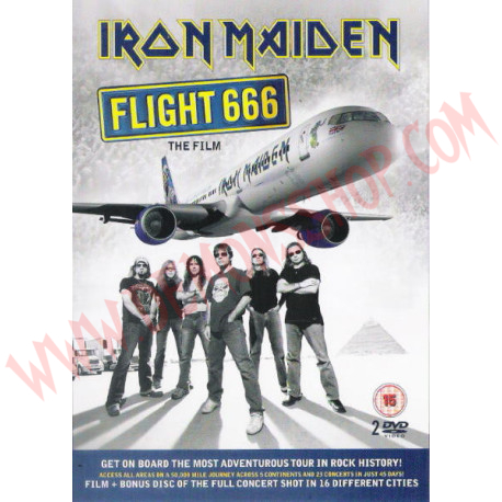 DVD Iron Maiden ‎– Flight 666 (The Film)