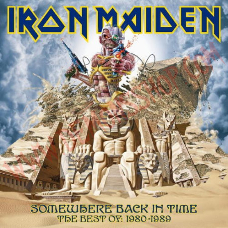 CD Iron Maiden - Somewhere Back In Time - The Best Of: 1980-1989