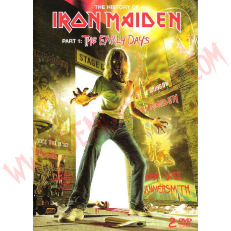 DVD Iron Maiden ‎– The History Of Iron Maiden Part 1: The Early Days