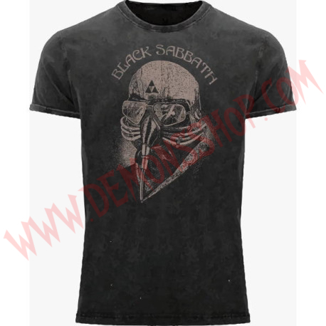 Camiseta MC Black Sabbath (lavado a la piedra)