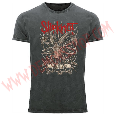 Camiseta MC Slipknot (lavada a la piedra)
