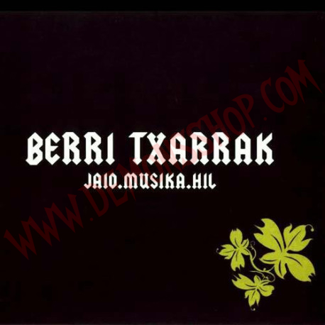 Vinilo LP Berri Txarrak - Jaio.Musika.Hil