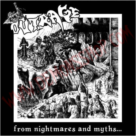 Vinilo LP Outrage – From Nightmares And Myths...