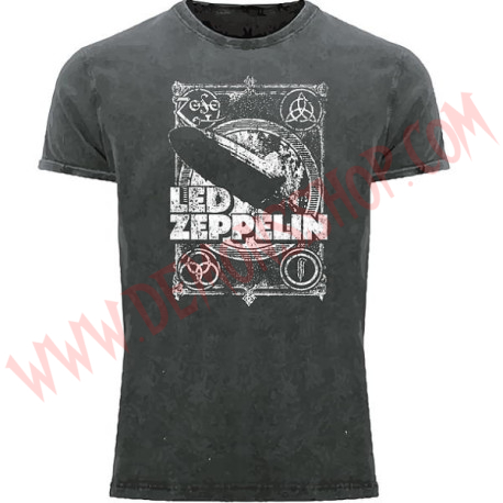 Camiseta MC Led Zeppelin (a la piedra)