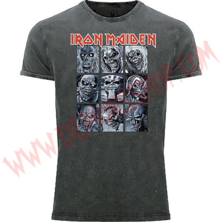 Camiseta MC Iron Maiden (a la piedra)