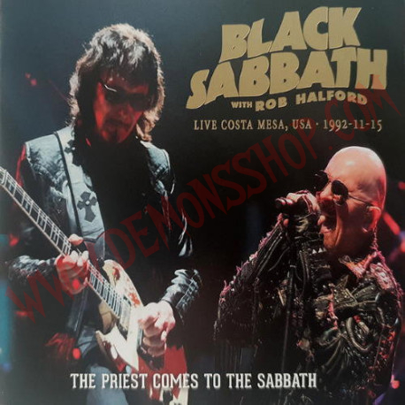 CD Black Sabbath with Rob Halford ‎– The Priest Comes To The Sabbath