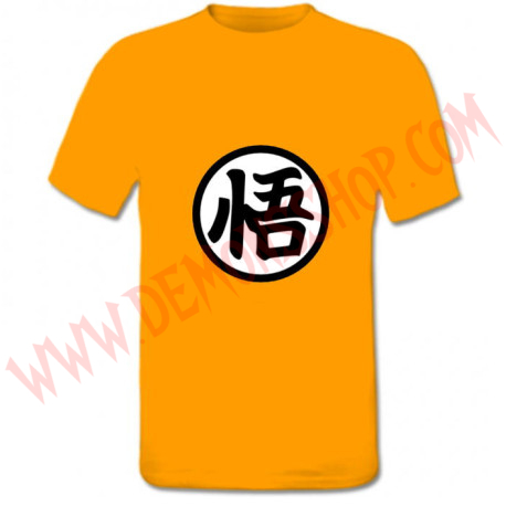 Camiseta MC Goku - Dragon Ball (Naranja)