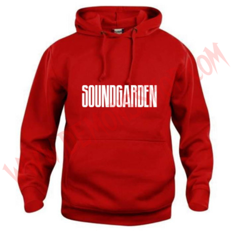 Sudadera Soundgarden (Roja)