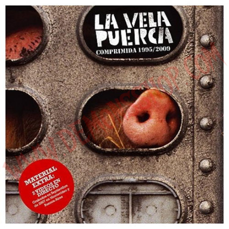 CD La Vela Puerca ‎– Comprimida 1995/2009
