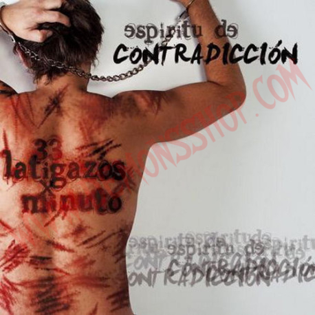CD Espíritu De Contradicción ‎– 33 Latigazos X Minuto