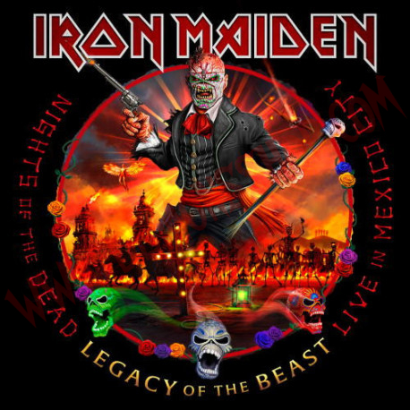 Vinilo LP Iron Maiden - Night Of The Dead, Legacy Of The Beast: Live In Mexico City