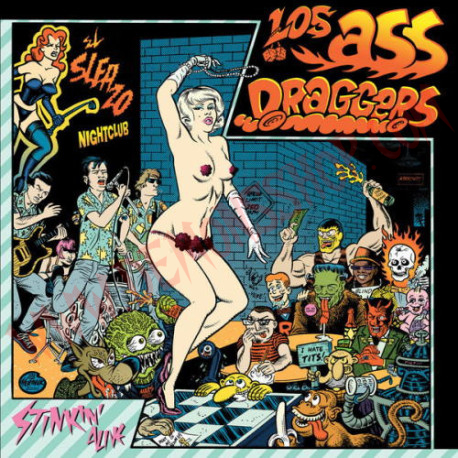 Vinilo LP Los Ass-Draggers ‎– Stinkin' Alive
