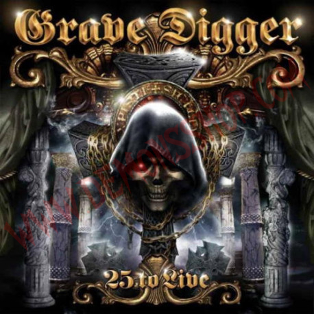 CD Grave digger - 25 To Live
