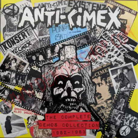 Vinilo LP Anti-Cimex ‎– The Complete Demos Collection 1982 - 1983