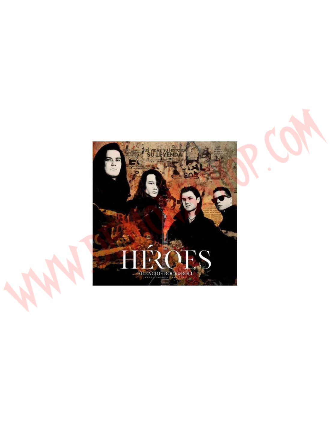 mínimo Cercanamente comentarista Vinilo LP Heroes del Silencio - Héroes: Silencio Y Rock & Roll - DEMONS SHOP