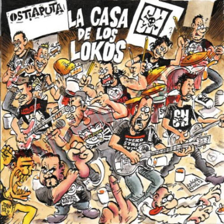 CD Ostia Puta ‎S.N.– La casa de los Lokos