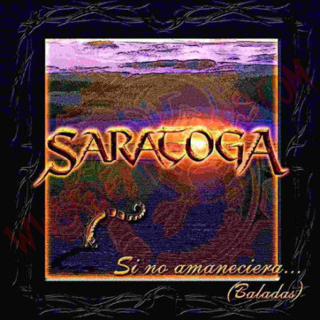CD Saratoga -Si No Amaneciera - Baladas