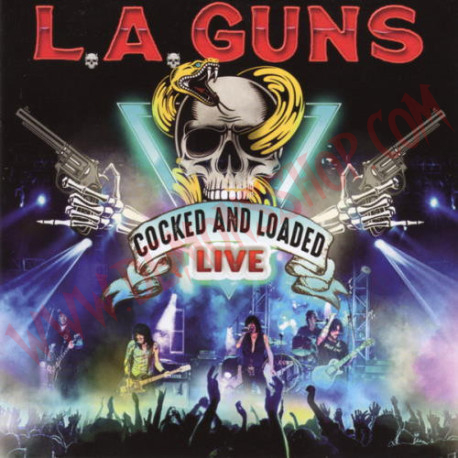 CD L.A. Guns ‎– Cocked And Loaded Live