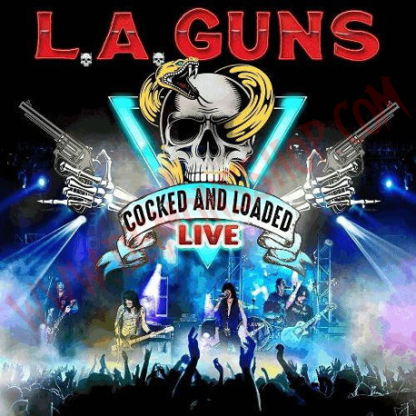 Vinilo LP L.A. Guns ‎– Cocked And Loaded Live