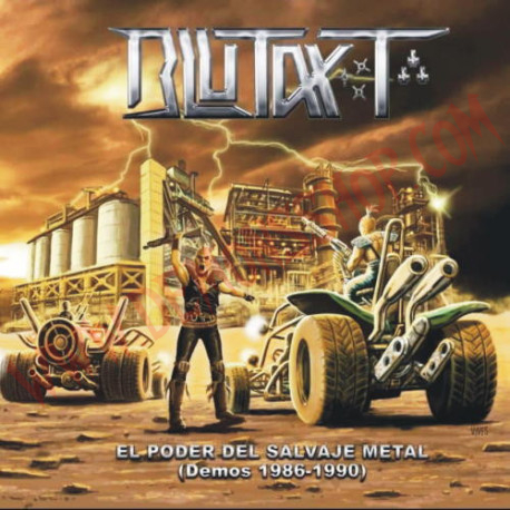CD BluTaxt - EL PODER DEL SALVAJE METAL" (Demos 1986-1990)