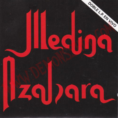 CD Medina Azahara – Medina Azahara (Doble L.P. En Vivo)