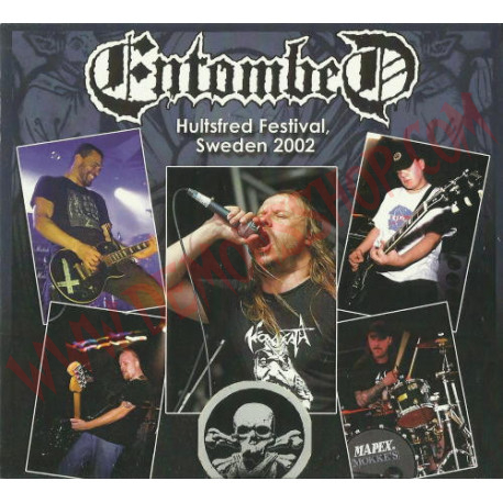 CD Entombed – Hultsfred Festival, Sweden 2002