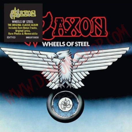 CD Saxon ‎– Wheels Of Steel