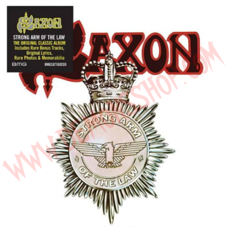 CD Saxon ‎– Strong Arm Of The Law