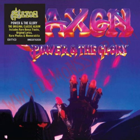 CD Saxon ‎– Power & The Glory