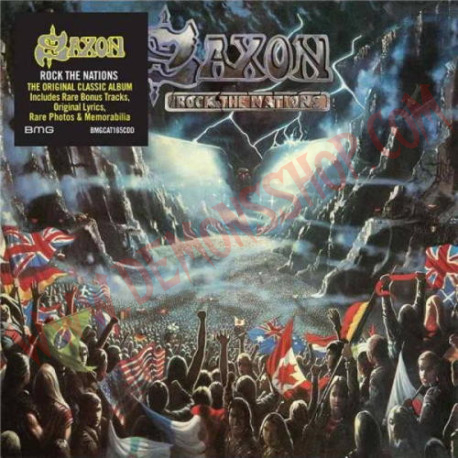 CD Saxon ‎– Rock The Nations