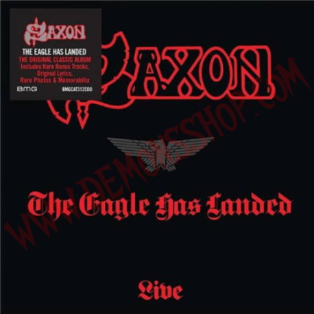 CD Saxon ‎– The Eagle Has Landed Live