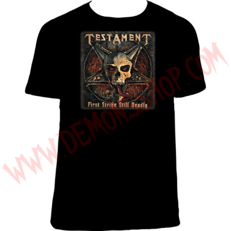 Camiseta MC Testament