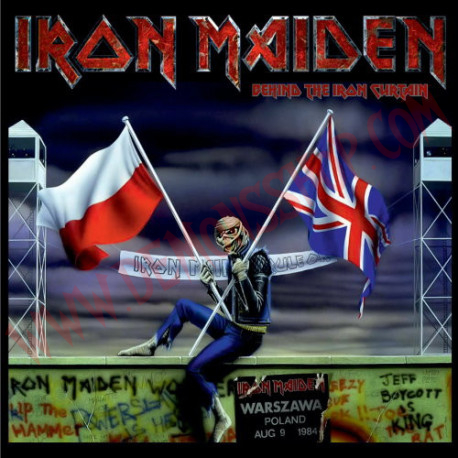 CD Iron Maiden ‎– Behind the Iron Curtain
