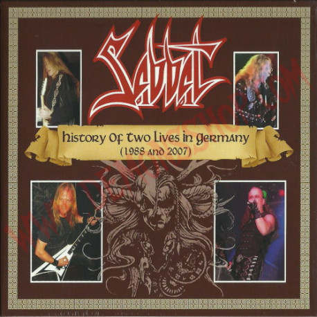 CD Sabbat - History of two lives in Germany (1988 and 2007)