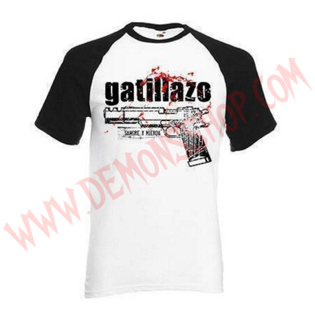 Camiseta MC Gatillazo (Raglan)