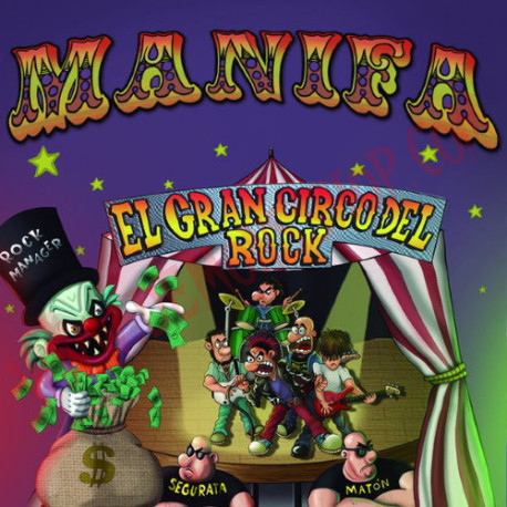 CD Manifa – El gran Circo del Rock